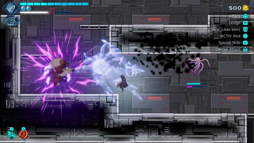 画像ギャラリー No.009のサムネイル画像 / ［プレイレポ］探索アクション「Shadow Labyrinth」は，黒いパックマンがボスを食い尽くす。広大な迷宮の先に，「ディグダグ」のキャラと，ゼビ語を見た