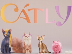 最高の猫とともに楽しむ猫のMMO「Catly」が発表に。不思議な空間で遊ぶ個性豊かな猫たちを収録したトレイラーが公開に