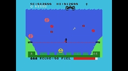 画像ギャラリー No.003のサムネイル画像 / 「EGGコンソール アクアポリスSOS MSX」本日配信。障害物やミサイル攻撃をかわしながら,海底都市の人たちを救出しよう