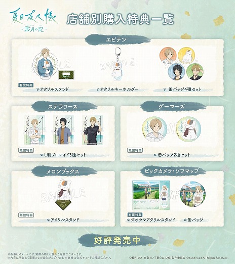 画像ギャラリー No.016のサムネイル画像 / 「夏目友人帳〜葉月の記〜」PC/Switch向けに本日発売。ニャンコ先生（CV：井上和彦）がゲームを紹介する発売記念PVを公開