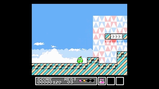 画像ギャラリー No.003のサムネイル画像 / サンソフトの高難度物理アクションゲームの続編が登場。「ギミック! 2」,コンシューマ機向けに本日発売