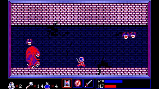画像ギャラリー No.003のサムネイル画像 / 「EGGコンソール バビロン PC-8801mkIISR」本日配信。クリスタルソフト作品第1弾，1986年に発売されたアクションRPG