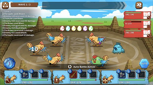 画像ギャラリー No.004のサムネイル画像 / 闘鶏にヒントを得た新作Web3ゲーム「Sabong(仮)」,ゲーム内容を公開。「魔法の鶏」でチームを組み,PvPバトルを繰り広げる