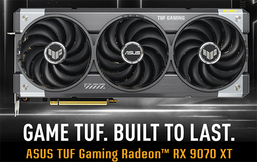 画像ギャラリー No.001のサムネイル画像 / 2.5スロット厚モデルなどASUSから「Radeon RX 9070 XT」「Radeon RX 9070」搭載カードが発売