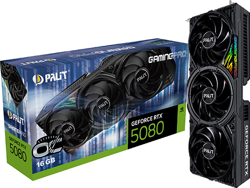 画像ギャラリー No.006のサムネイル画像 / GeForce RTX 50シリーズ搭載カードをPalitが発表。定格版とクロックアップ版で計12製品を投入予定