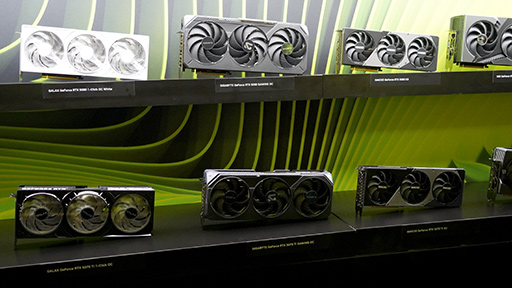画像ギャラリー No.003のサムネイル画像 / 「GeForce RTX 5090」のダイサイズは約768平方mm? 搭載カードが多数披露されたNVIDIAブースをチェック