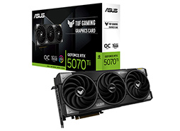 画像ギャラリー No.002のサムネイル画像 / ASUSの「GeForce RTX 5070 Ti」搭載カードは約17〜20万円弱に。2月20日23時から販売スタート