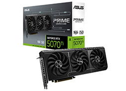 画像ギャラリー No.006のサムネイル画像 / ASUSの「GeForce RTX 5070 Ti」搭載カードは約17〜20万円弱に。2月20日23時から販売スタート