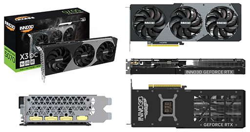画像ギャラリー No.001のサムネイル画像 / 「GeForce RTX 5070」搭載グラフィックスカードがINNO3Dから登場