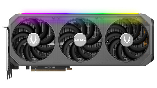 画像ギャラリー No.003のサムネイル画像 / 「GeForce RTX 5070 Ti」搭載カード3製品からZOTACから発売に。3.5スロットの大型カードを揃える