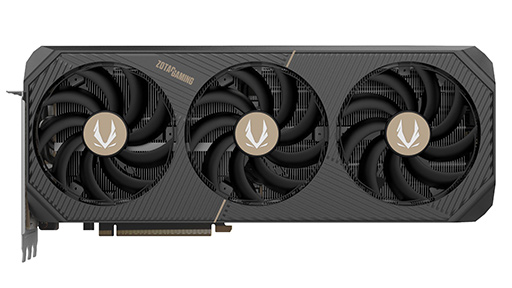 画像ギャラリー No.006のサムネイル画像 / 「GeForce RTX 5070 Ti」搭載カード3製品からZOTACから発売に。3.5スロットの大型カードを揃える