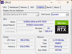 画像ギャラリー No.007のサムネイル画像 / GeForce RTX 50シリーズ第4弾「GeForce RTX 5070 Founders Edition」レビュー。前世代からしっかりと性能向上を果たす