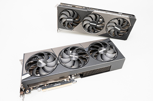 画像ギャラリー No.002のサムネイル画像 / INNO3D製「GeForce RTX 5080 X3 OC」&「GeForce RTX 5070 Ti X3」レビュー。SFF準拠のRTX 50搭載カードは性能も優秀だった
