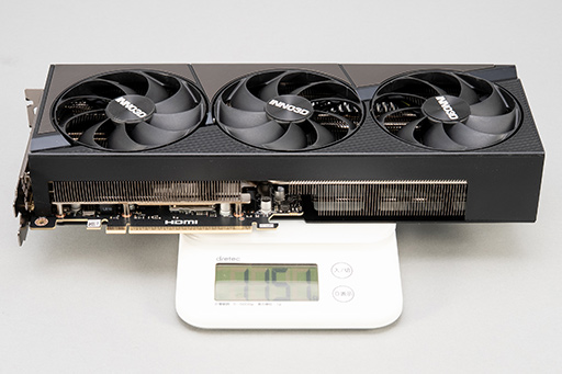 画像ギャラリー No.007のサムネイル画像 / INNO3D製「GeForce RTX 5080 X3 OC」&「GeForce RTX 5070 Ti X3」レビュー。SFF準拠のRTX 50搭載カードは性能も優秀だった