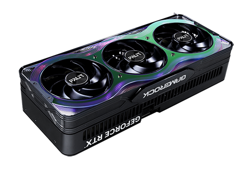 画像ギャラリー No.005のサムネイル画像 / 2スロットサイズでGeForce RTX 5090を搭載したグラフィックスカードのコンセプトモデルをPalitブースで展示