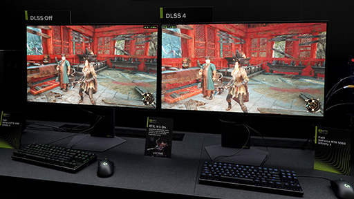 画像ギャラリー No.007のサムネイル画像 / 「GeForce RTX 5060」でも，DLSS 4を適用すれば4Kでのゲームプレイが可能に？　NVIDIAが披露した新技術やAI製品群