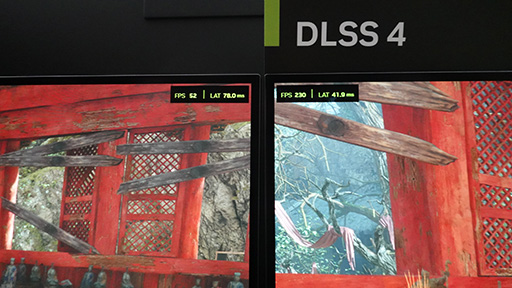 画像ギャラリー No.008のサムネイル画像 / 「GeForce RTX 5060」でも，DLSS 4を適用すれば4Kでのゲームプレイが可能に？　NVIDIAが披露した新技術やAI製品群