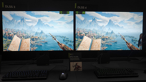 画像ギャラリー No.009のサムネイル画像 / 「GeForce RTX 5060」でも，DLSS 4を適用すれば4Kでのゲームプレイが可能に？　NVIDIAが披露した新技術やAI製品群