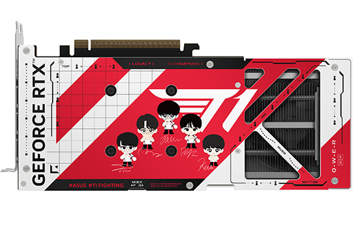 画像ギャラリー No.007のサムネイル画像 / LoL世界王者チーム「T1」とのコラボデザイングラフィックスカードが7月24日発売。RTX 5070とRTX 5060 Tiをラインナップ