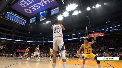 画像ギャラリー No.002のサムネイル画像 / 「NBA 2K27」に実装されたNVIDIAのAIベース高画質化技術「DLSS 5」は,どのようにしてゲーム映像を高画質にするのか