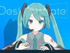 初音ミクなどのキャラがデスクトップ上を自由に動き回る「Desktop Mate」，Steamで配信開始。今後も新キャラを追加予定