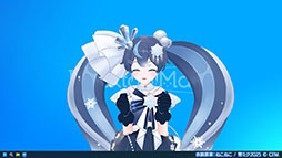 画像ギャラリー No.004のサムネイル画像 / 「Desktop Mate」，DLC第2弾「雪ミク 『SNOW MIKU 2025 Ver.』」を2月8日10：00に公開