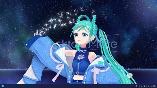 画像ギャラリー No.002のサムネイル画像 / 「Desktop Mate」，新DLC「初音ミク『マジカルミライ2025 Ver.』」の配信を開始。録り下ろしボイス51種類も収録