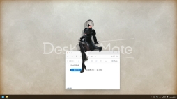 画像ギャラリー No.006のサムネイル画像 / 「Desktop Mate」，新DLC「NieR:Automata ヨルハ二号B型」を配信開始。2Bらしい動きを細部まで再現
