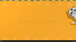 画像ギャラリー No.004のサムネイル画像 / 「Desktop Mate」，DLC「仕事猫」を配信開始。「かわいい新人猫ボイス」と「いぶし銀熟練猫ボイス」を搭載