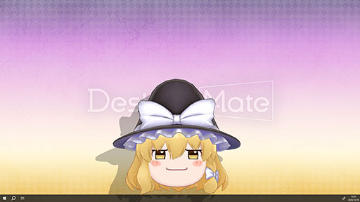 画像ギャラリー No.009のサムネイル画像 / 「Desktop Mate」の新たなDLC「霧雨魔理沙」「ゆっくり魔理沙」,本日リリース。両DLCのバンドル版もラインナップ