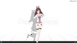 画像ギャラリー No.003のサムネイル画像 / 「Desktop Mate」，キズナアイさんが登場するDLCを6月30日にリリース。おなじみの挨拶はもちろん，さまざまなリアクションを楽しめる