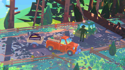 画像ギャラリー No.006のサムネイル画像 / ［GDC 2025］田舎町の何でも屋トラック運転手としてプレイする配達アドベンチャー「Truckful」。意外と難度の高いホラー要素も搭載！？