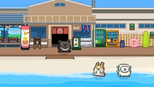 画像ギャラリー No.003のサムネイル画像 / 「マルチーズとふわふわ温泉」，DLC「アツアツナツ」の配信を開始。夏の雰囲気が楽しめるステージのほか，新コンテンツ「プール」が登場