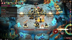 画像ギャラリー No.005のサムネイル画像 / ローグライクとタワーディフェンスを融合した「Overdungeon」Switch版をリリース。デッキを組んでモンスターに立ち向かう