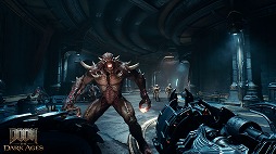 画像ギャラリー No.005のサムネイル画像 / ［プレイレポ］「DOOM: The Dark Ages」，攻守一体型の盾「シールドソー」や刷新された「グローリーキル」，ドラゴンや巨大メカの大迫力バトルを体験