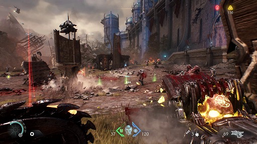 画像ギャラリー No.053のサムネイル画像 / ［プレイレポ］「DOOM: The Dark Ages」，攻守一体型の盾「シールドソー」や刷新された「グローリーキル」，ドラゴンや巨大メカの大迫力バトルを体験