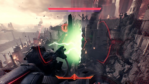 画像ギャラリー No.091のサムネイル画像 / ［プレイレポ］「DOOM: The Dark Ages」，攻守一体型の盾「シールドソー」や刷新された「グローリーキル」，ドラゴンや巨大メカの大迫力バトルを体験