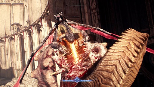 画像ギャラリー No.096のサムネイル画像 / ［プレイレポ］「DOOM: The Dark Ages」，攻守一体型の盾「シールドソー」や刷新された「グローリーキル」，ドラゴンや巨大メカの大迫力バトルを体験