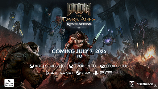 画像ギャラリー No.004のサムネイル画像 / 「DOOM: The Dark Ages」の大型DLC「Revelations」が2026年7月7日に配信決定。地獄の評議会に挑む新たな戦いが幕を開ける