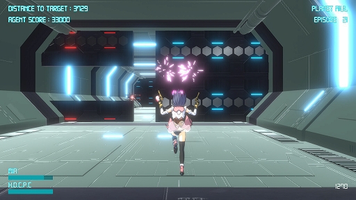 画像ギャラリー No.006のサムネイル画像 / 敵を撃ち落としながら画面の奥へと走り抜ける。3DSTG「アンシェリアントリガー」,Steamストアページをオープン