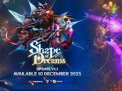 「Shape of Dreams」，大型アップデートを実施。MOD対応，ハードコアチャレンジモード「リンボ」の実装，過去最大の割引率となるセールなど