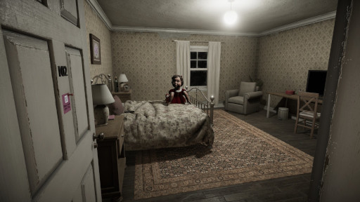 画像ギャラリー No.001のサムネイル画像 / 間違い探しホラーゲーム「Trapped: Family Vacation」，Steamでリリース。実際の部屋とカメラ映像から5つの違いを見つけよう