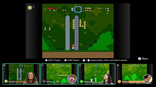 画像ギャラリー No.008のサムネイル画像 / Nintendo Switch 2ではゲームを遊びながら，ボイスチャットやビデオチャットを楽しめる