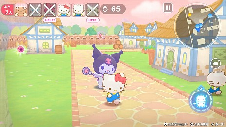 画像ギャラリー No.016のサムネイル画像 / ハローキティやミミィなど35種のキャラが参戦。チーム対戦ACT「サンリオキャラクターズ ミラクルマッチ マジカルおにごっこ」本日発売