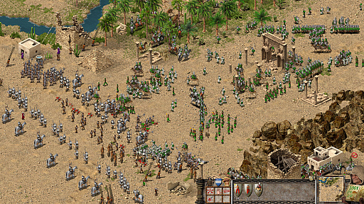 画像ギャラリー No.002のサムネイル画像 / 2002年にリリースされたRTSのリマスター作品「Stronghold Crusader: Definitive Edition」発表。リリースは7月15日