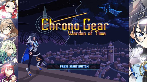 画像ギャラリー No.002のサムネイル画像 / ホロライブENのオーロ・クロニーさんが主軸の2Dアクション「Chrono Gear: Warden of Time」，Steamストアページを公開