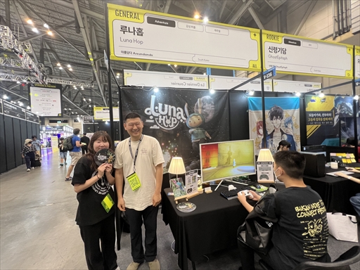画像ギャラリー No.009のサムネイル画像 / 「Luna Hop」は臆病なウサギがソウルの街に色を取り戻していくパズルADV。現代の若者の不安と成長が描かれる［BIC2025］