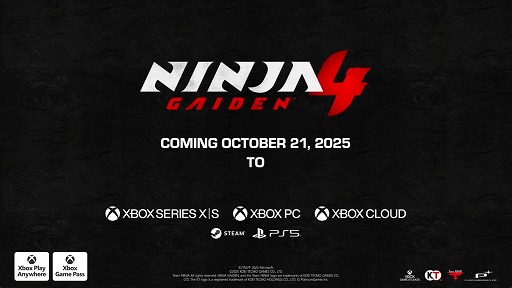 画像ギャラリー No.006のサムネイル画像 / 「NINJA GAIDEN 4」，2025年10月21日発売決定