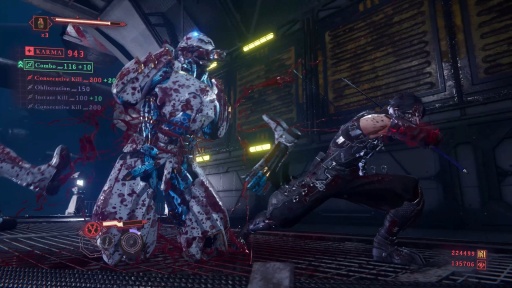 画像ギャラリー No.002のサムネイル画像 / ［プレイレポ］「NINJA GAIDEN 4」の血煙舞うバトルアクションが進化。攻守の選択肢が大幅に広がり，緊張感ある戦闘の連続だ