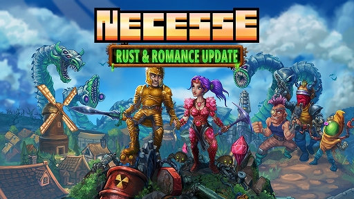 画像ギャラリー No.001のサムネイル画像 / 「Necesse: ネセス」，初の大型アップデート「錆とロマンス」を7月30日に配信。新バイオームやロマンス要素を追加
